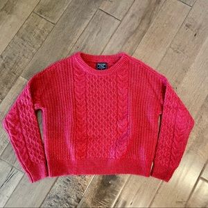 Abercrombie & Fitch Cable Knit Sweater